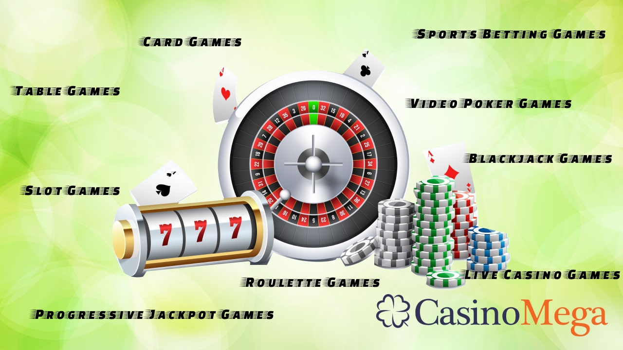 Games with CasinoMega Welcome Bonus