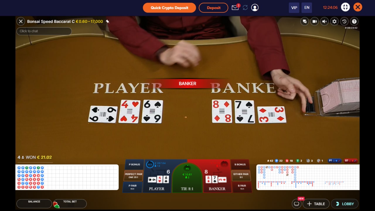 Play Baccarat